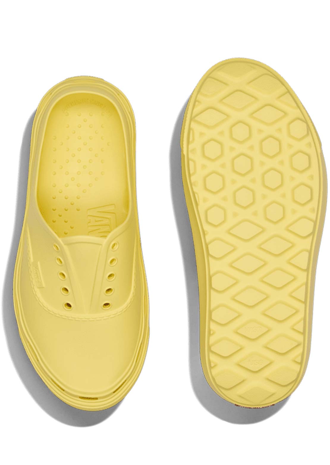 Vans Women's Authentic Mule Shoes Faded Yellow