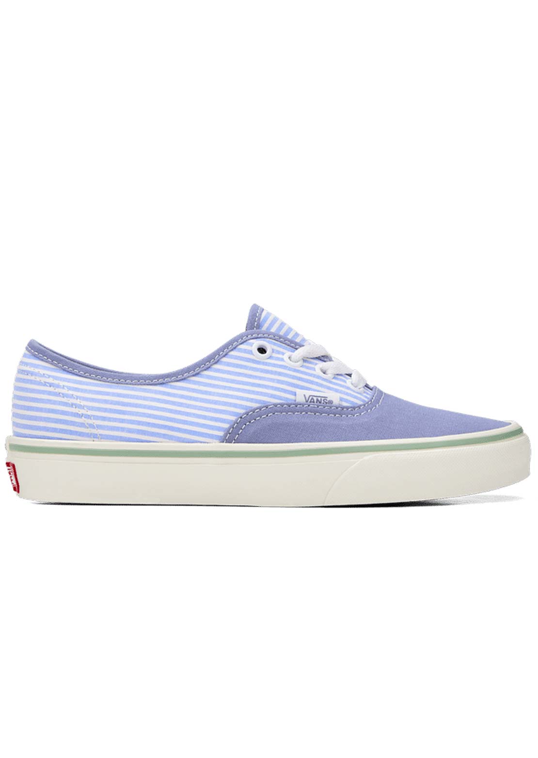 Vans Women's Authentic Shoes Stripes Glacial Slate