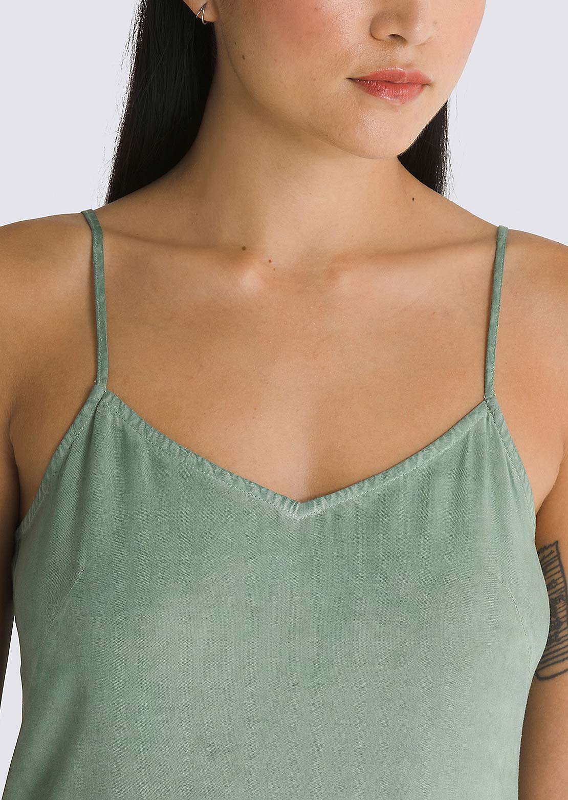 Vans Women's Campbell Slip Dress Iceberg Green