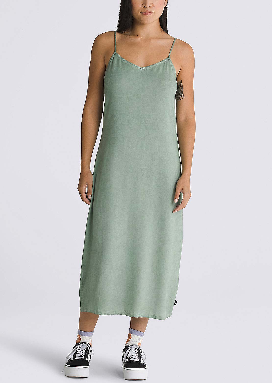 Vans Women's Campbell Slip Dress Iceberg Green