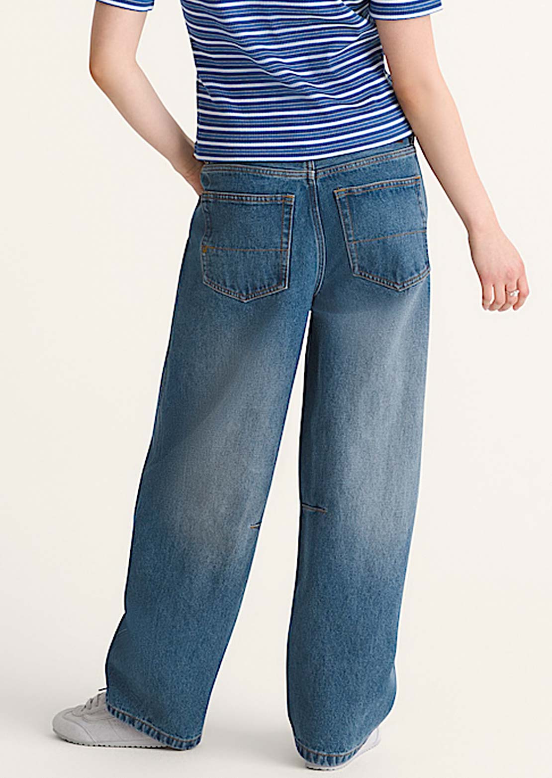 Vans Women's Check 5 Mid Rise Barrel Pants