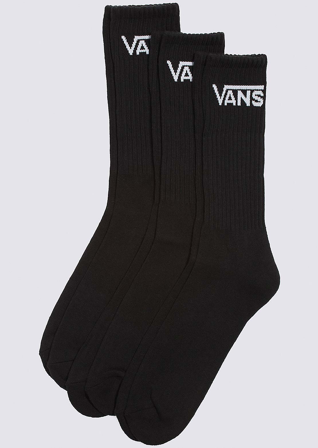 Vans Women&#39;s Classic Crew Socks Black