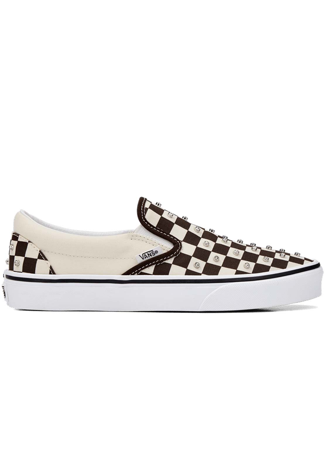 Vans Women's Classic Slip-on Shoes Rhinestone Demitasse