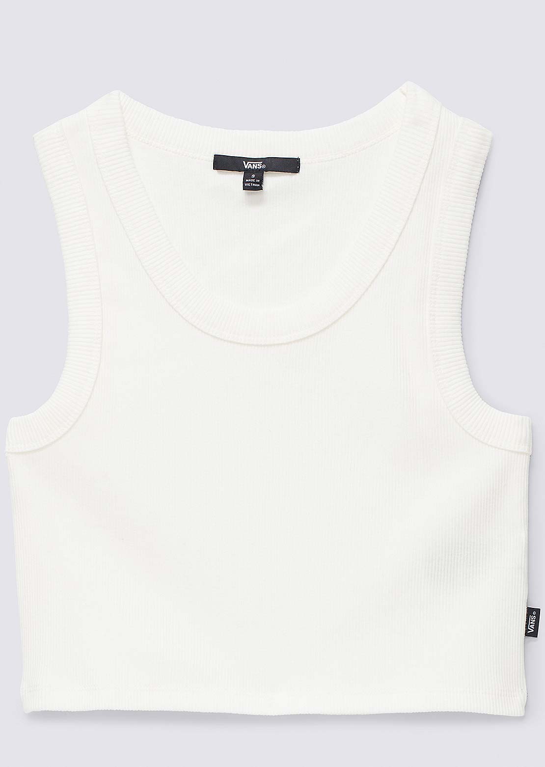 Vans Women's Drew Rib Tank Marshmallow
