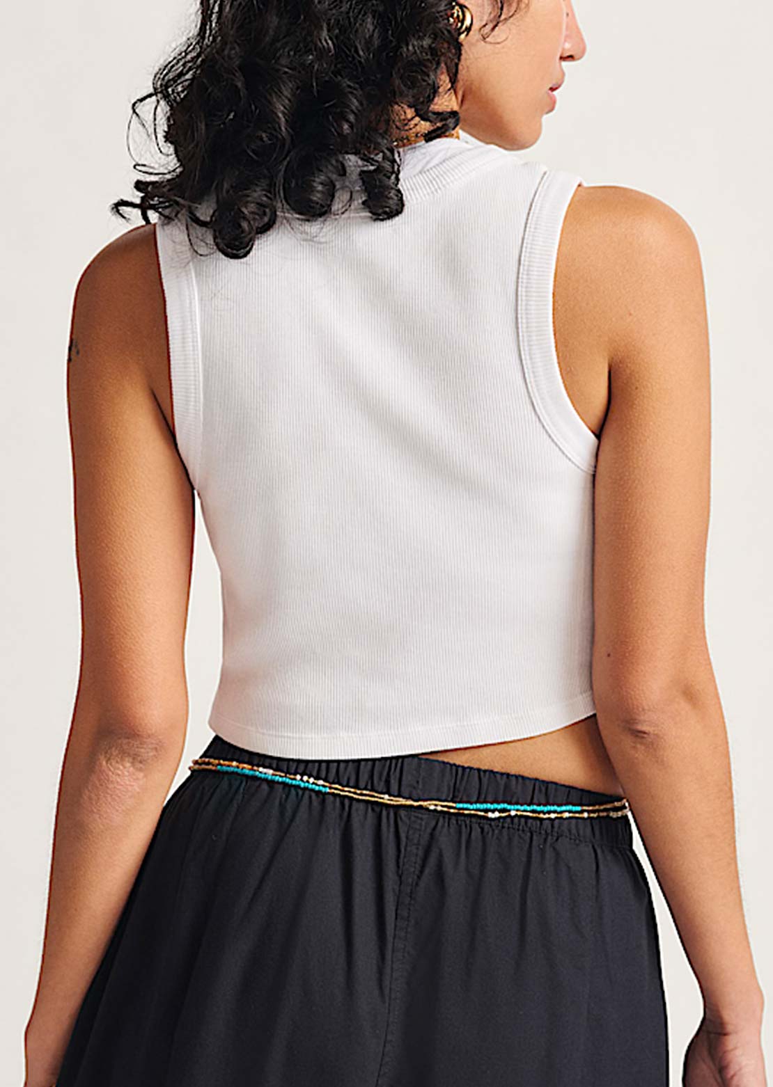 Vans Women's Drew Rib Tank White
