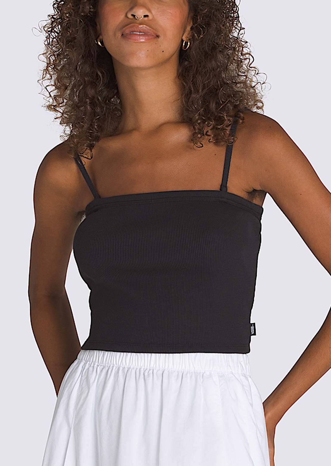 Vans Women's Drew Rib Tube Top Black