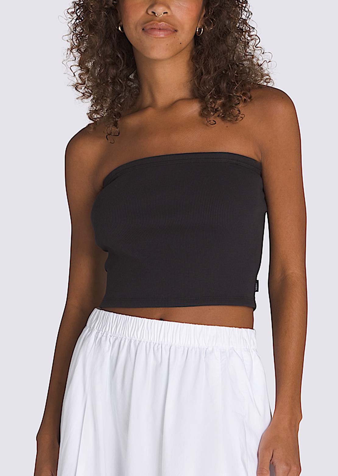Vans Women's Drew Rib Tube Top Black