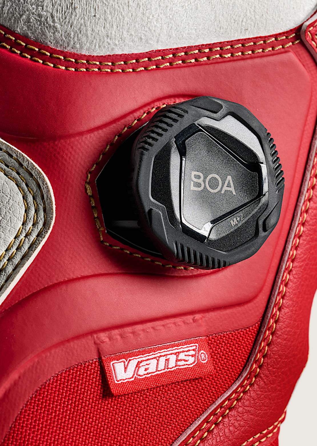 Vans Women's Encore Pro Olympic Limited Edition Snowboard Boots Racing Red/Marshmalllow