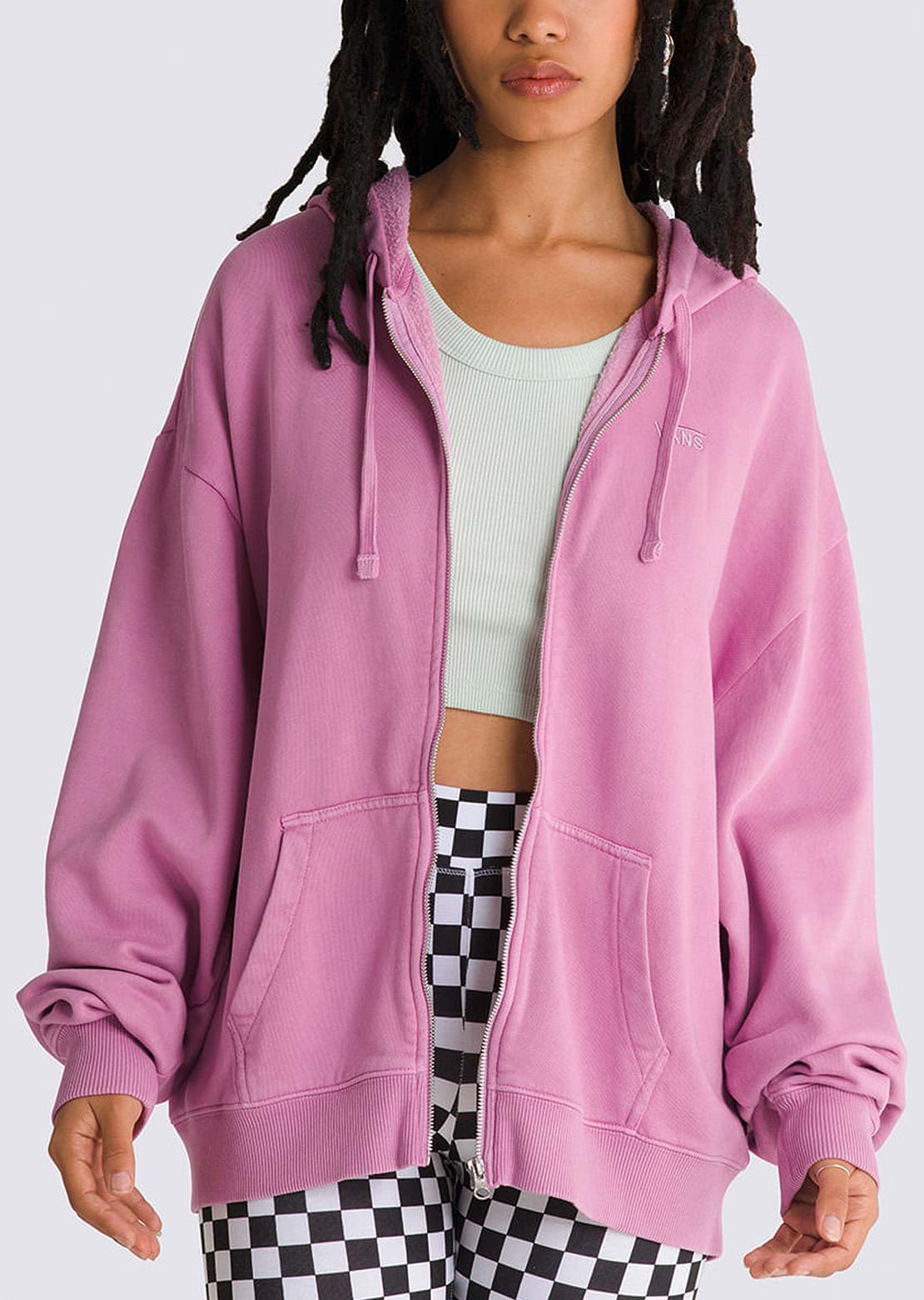 Vans Women's Everyday Os Zip Hood Smoky Grape