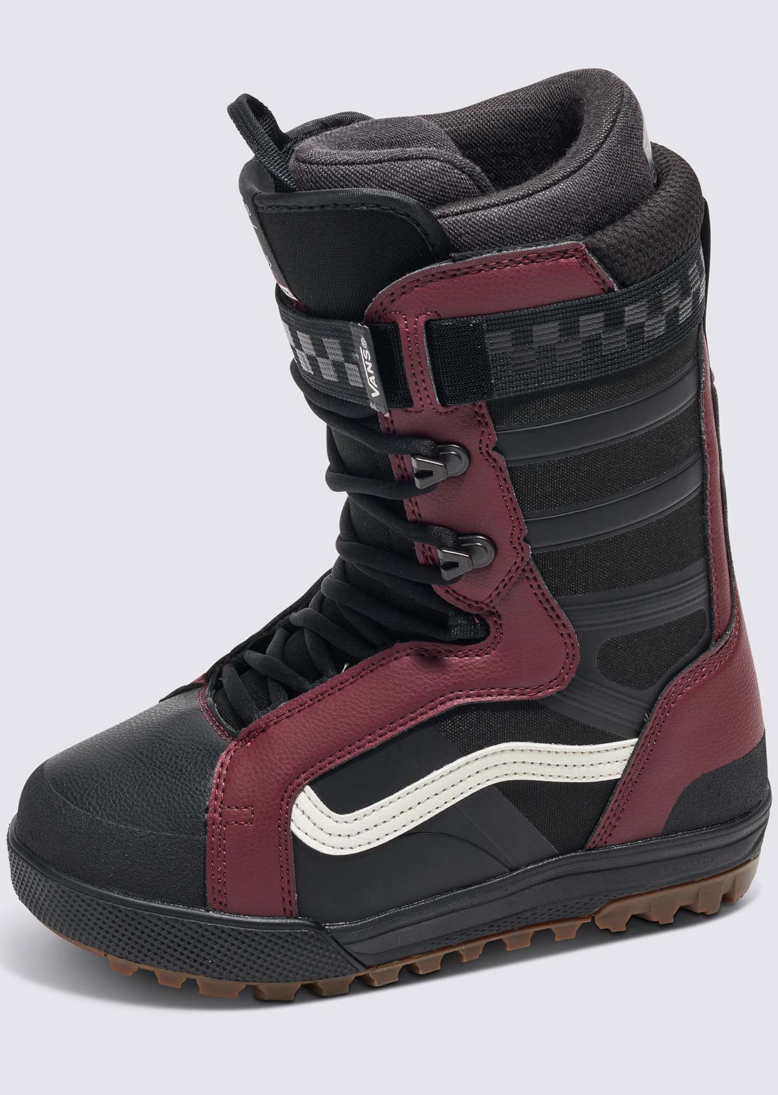 Vans Women's Hi-Standard Pro Snowboard Boots Jill Perkins Black/Burgundy