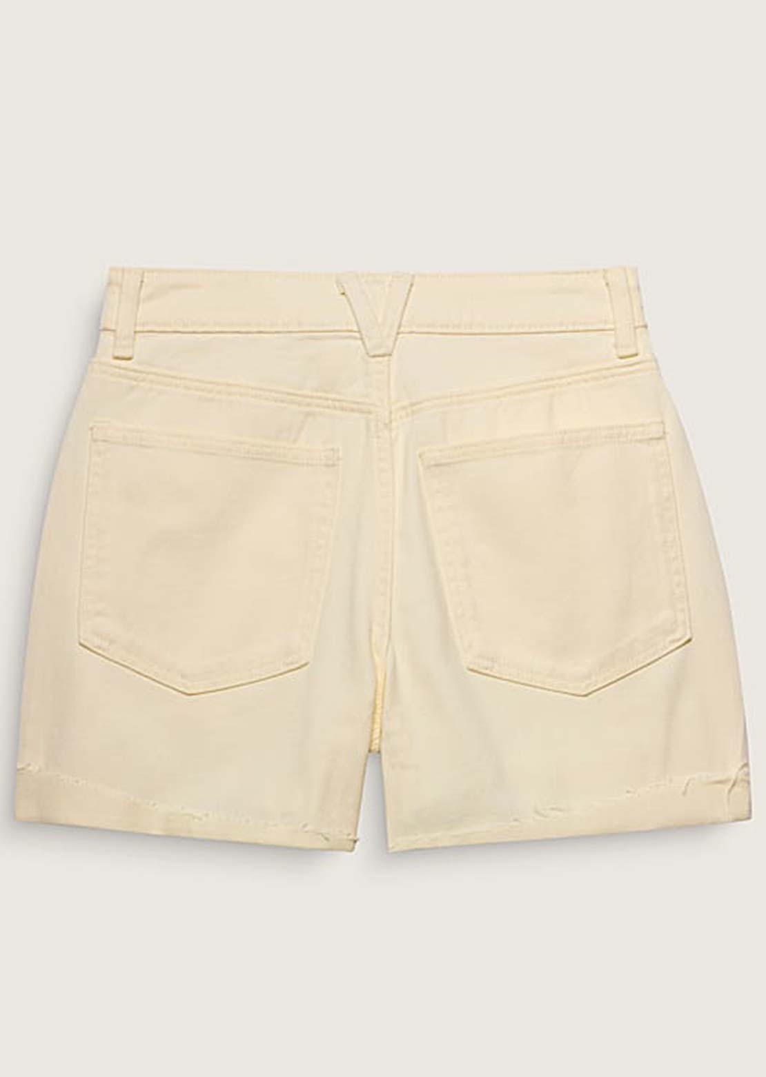 Vans Women's Jennifer Shortie Shorts Lemon Icing