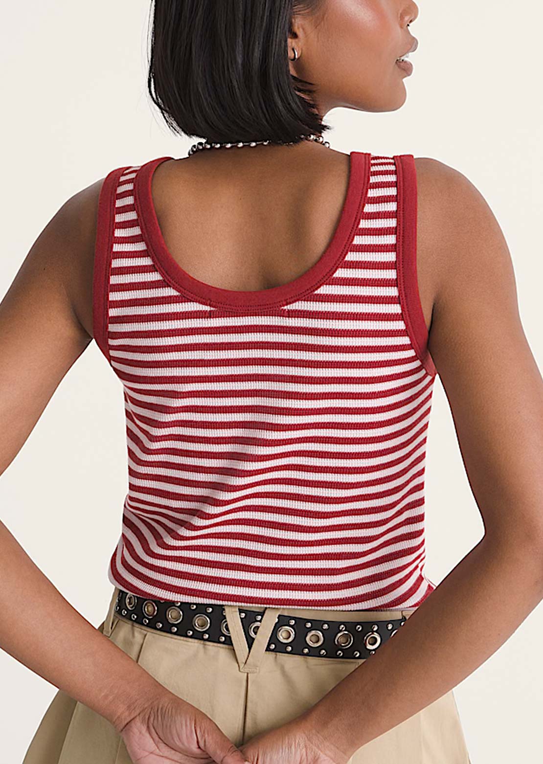 Vans Women's Lilly Stripe Tank