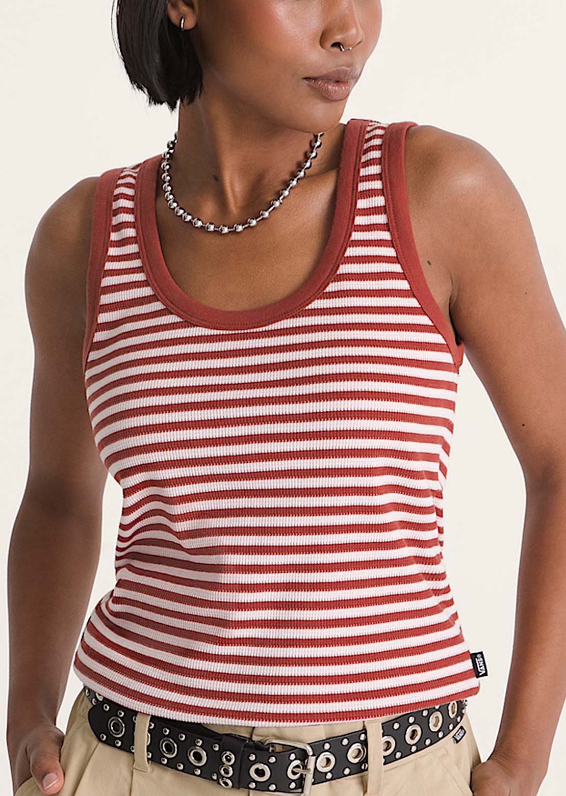 Vans Women's Lilly Stripe Tank