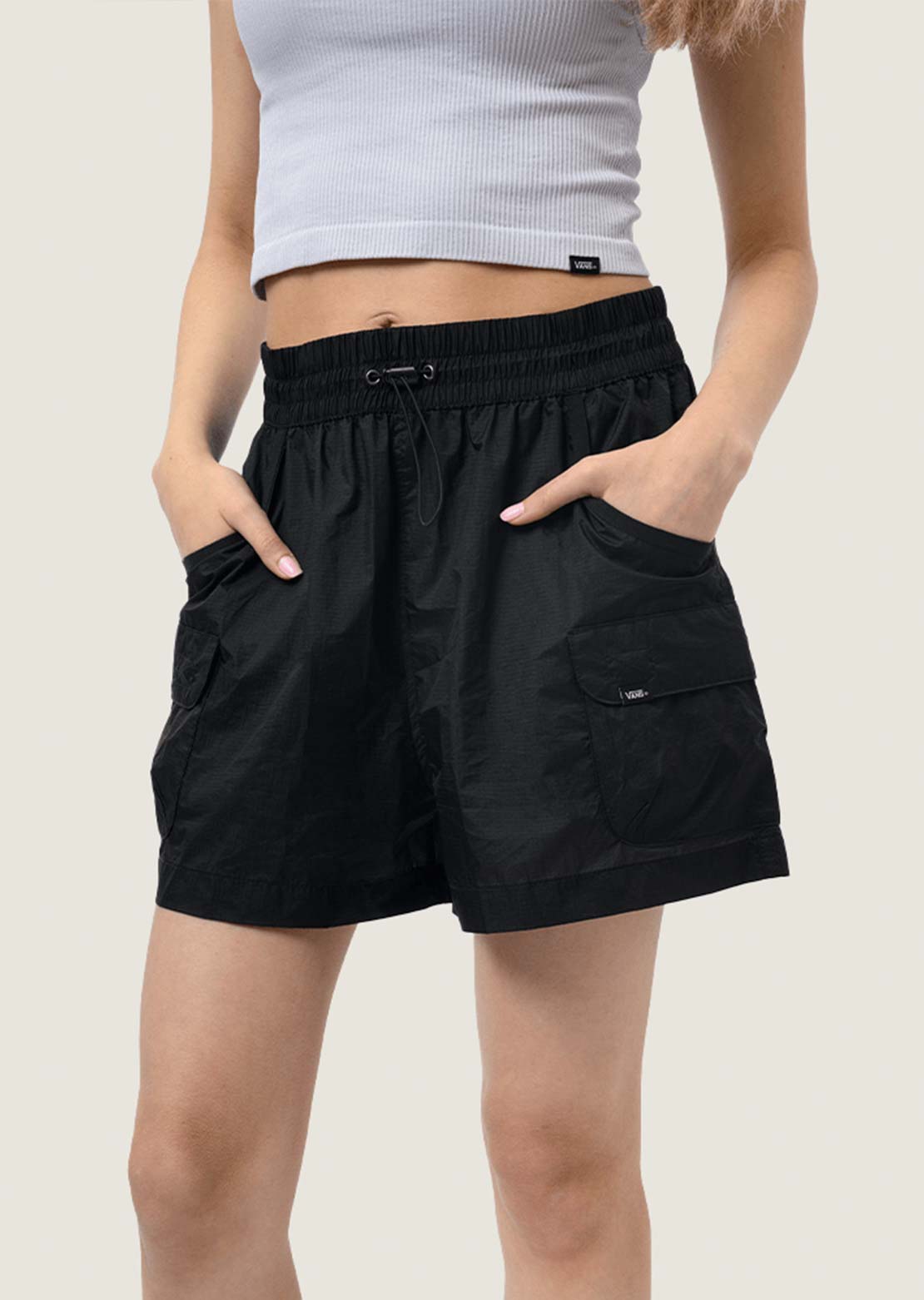 Vans Women's MTE Outbounds Windbreaker Shorts Black