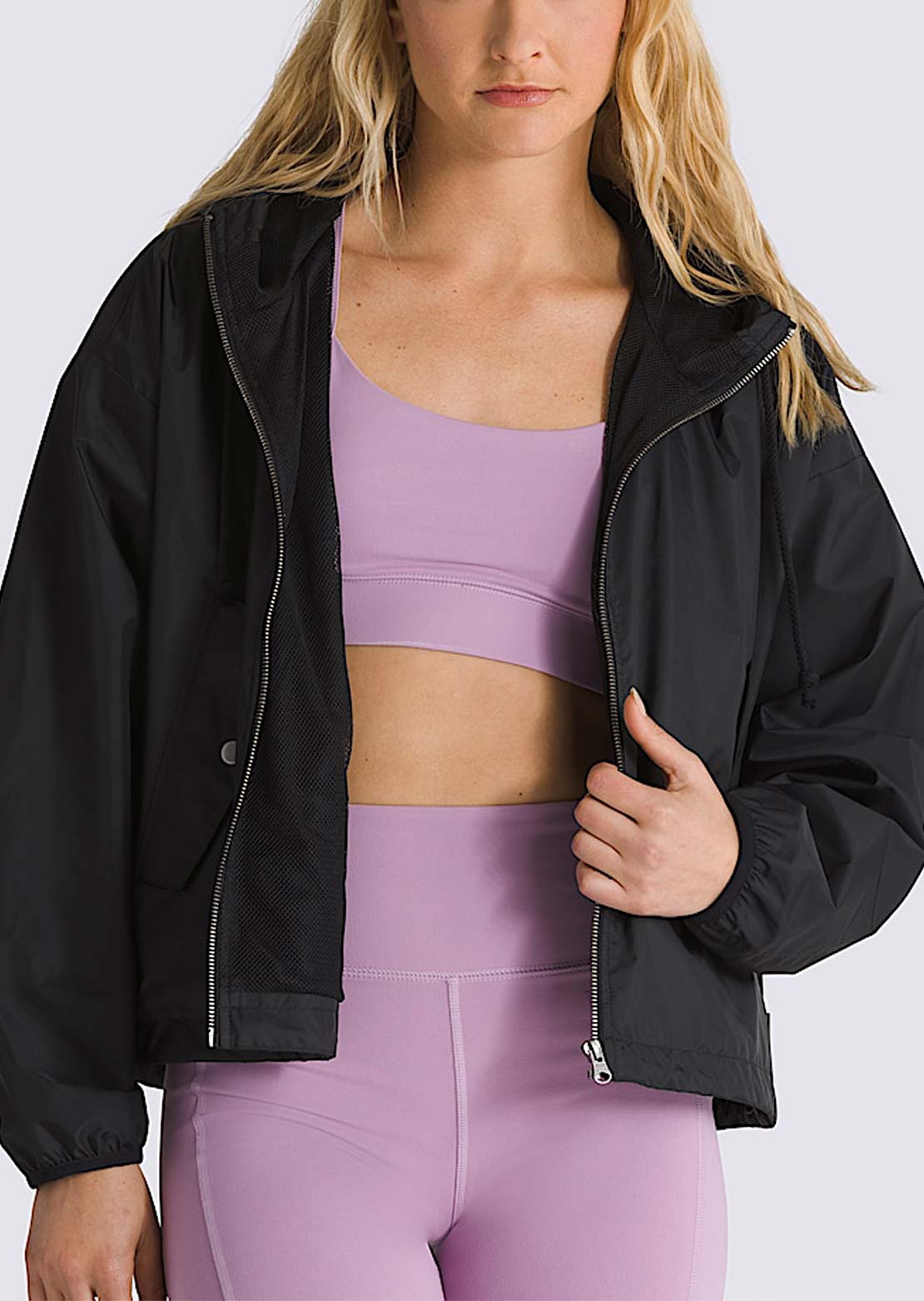 Vans Women's MTE Theo Windbreaker Jacket Black