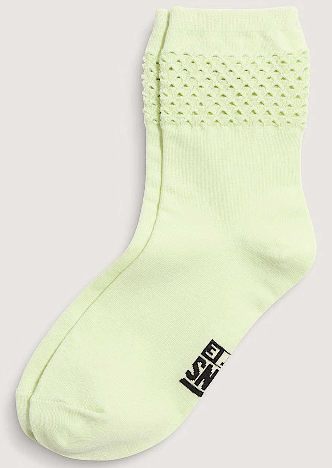 Vans Women's MTE Zones Half Crew Socks Shadow Lime