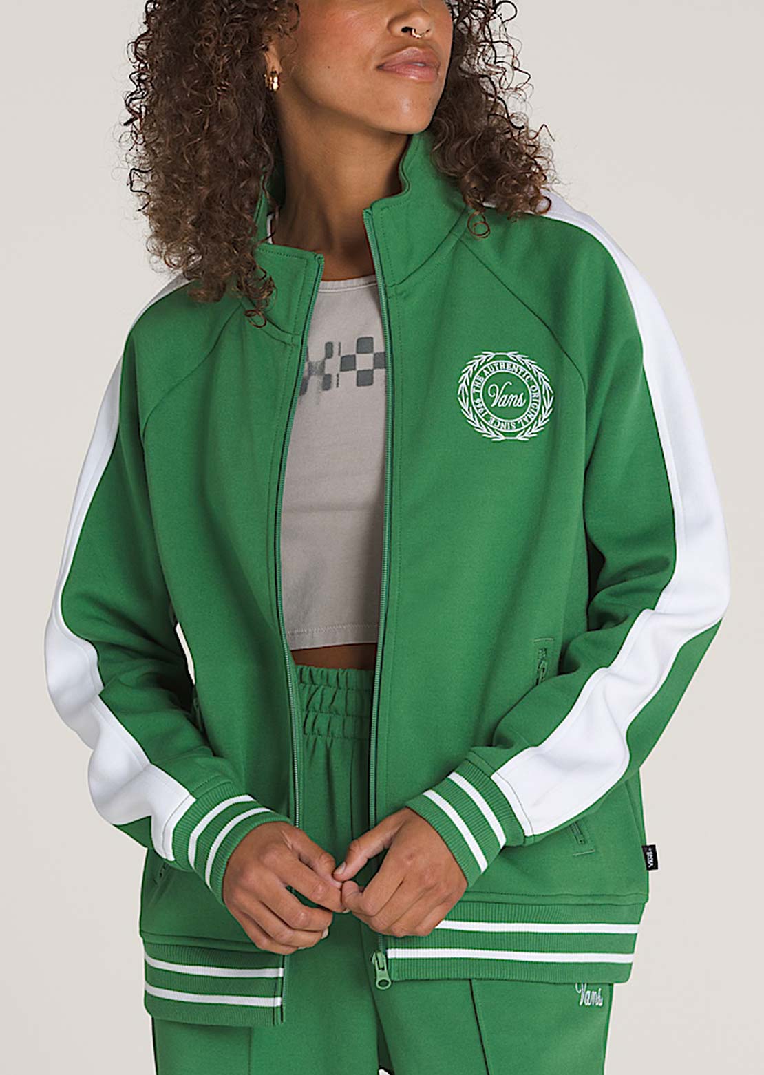 Vans Women's Relay Track Jacket Fairway
