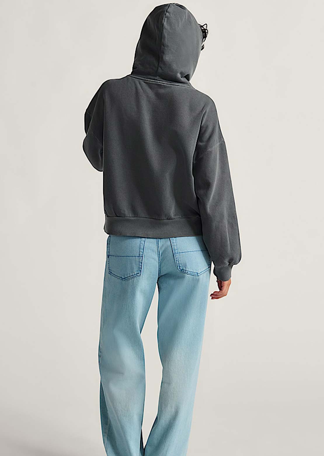 Vans Women's Retro Pullover Hood Asphalt