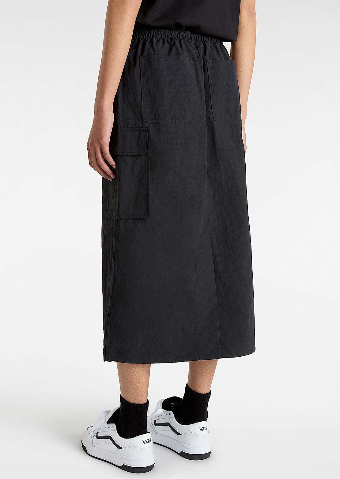 Vans Women's Riley Parachute Cargo Skirt Black