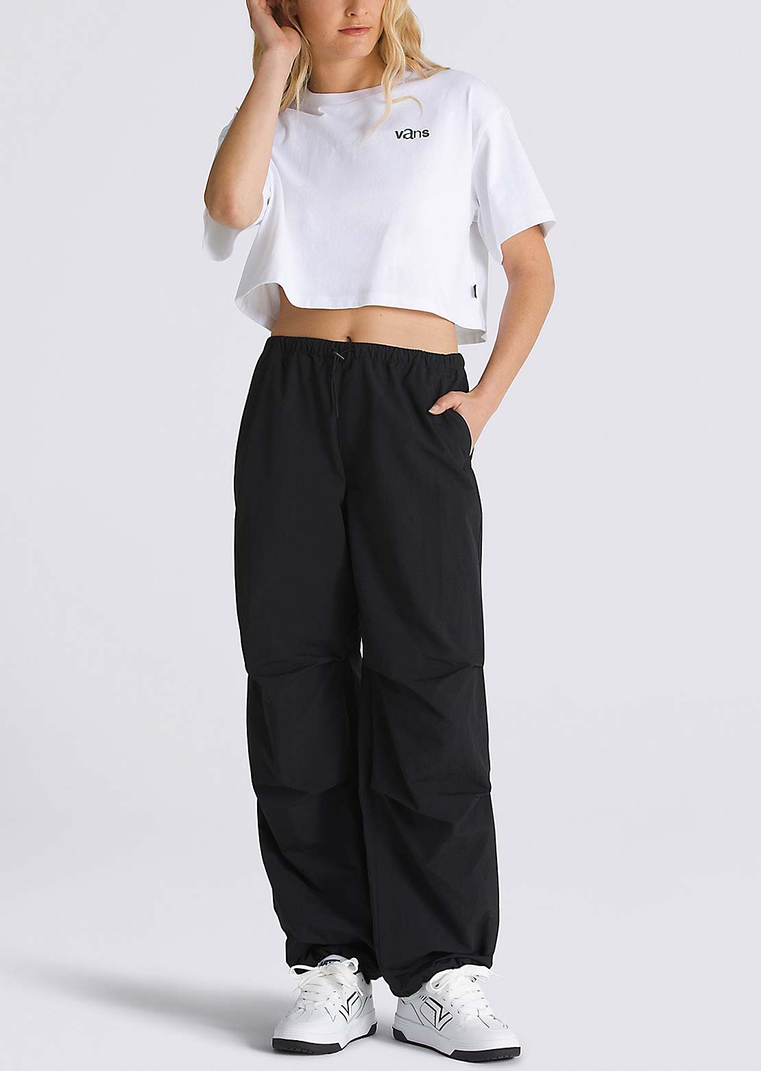 Vans Women's Riley Parachute Pant Black