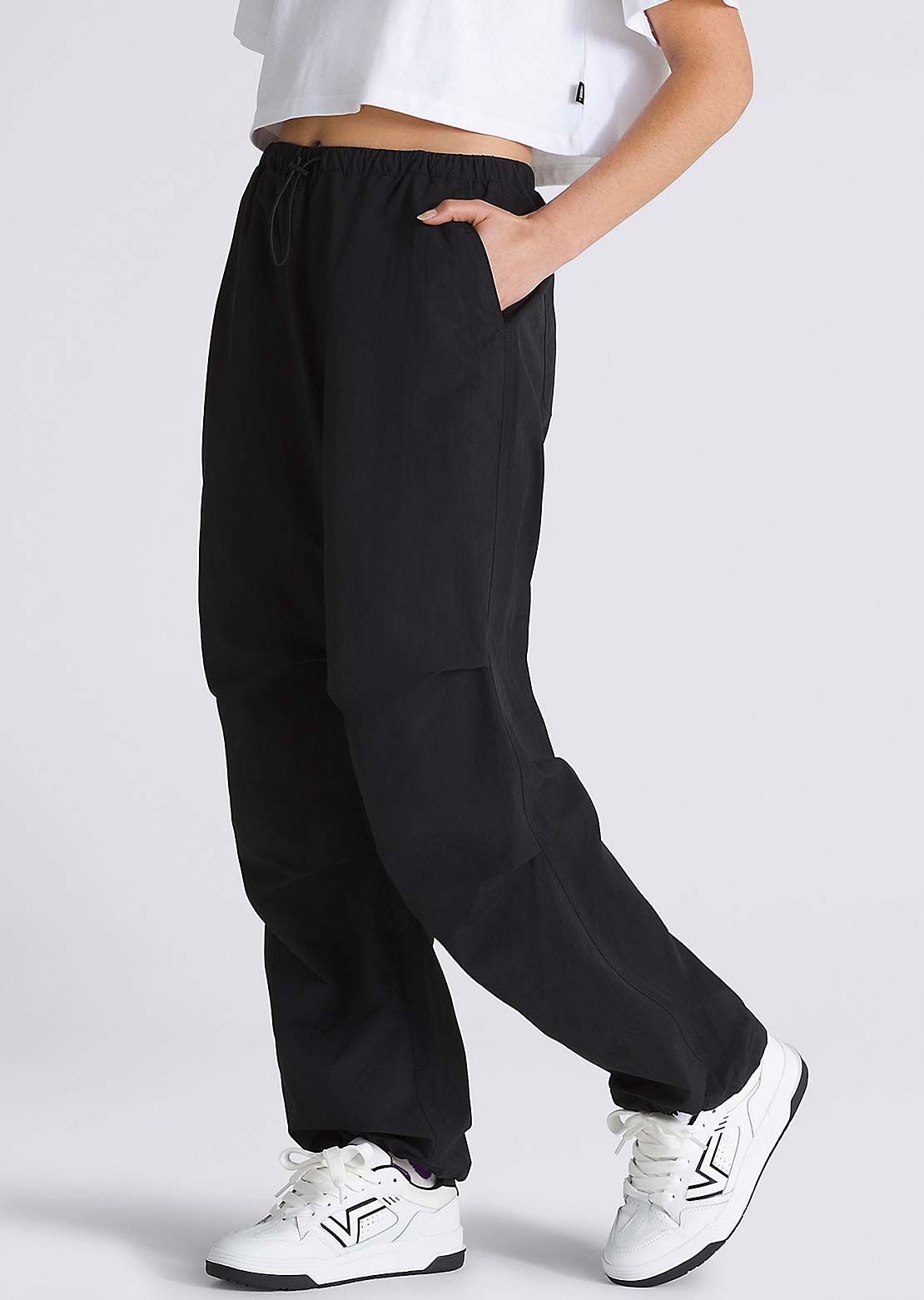 Vans Women's Riley Parachute Pant Black