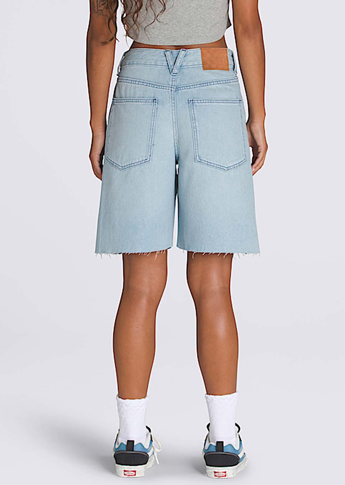 Vans Women's Sirelle Cut-Off Jorts Light Stonewash