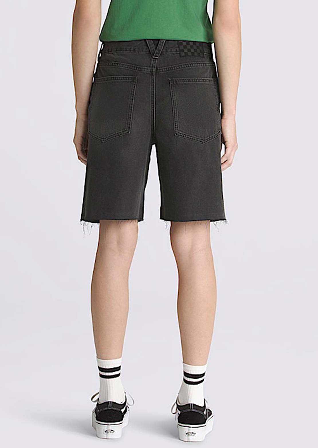 Vans Women's Sirelle Cut-Off Jorts Washed Black