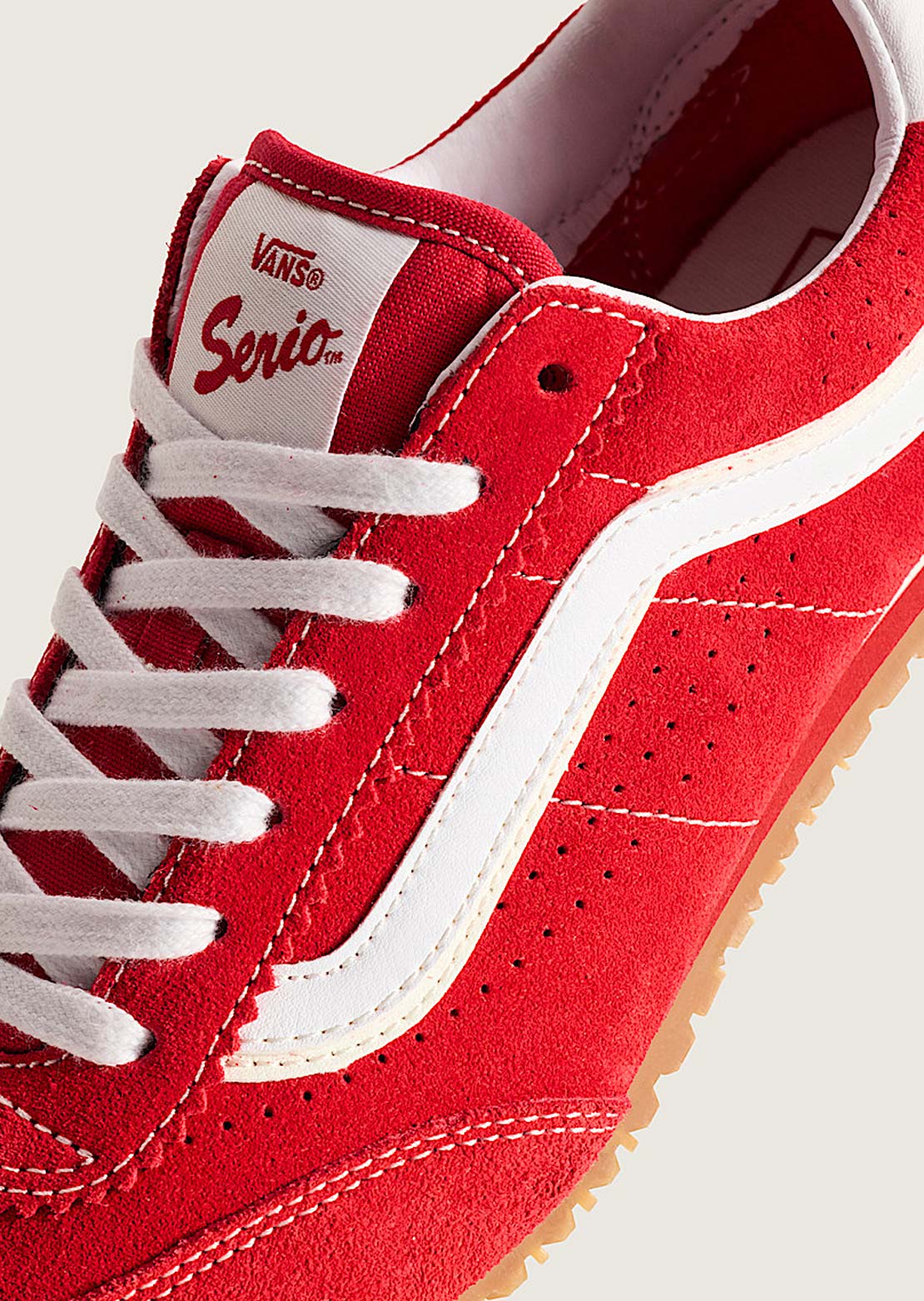 Vans Women's Super Lowpro Skate Shoes Racing Red