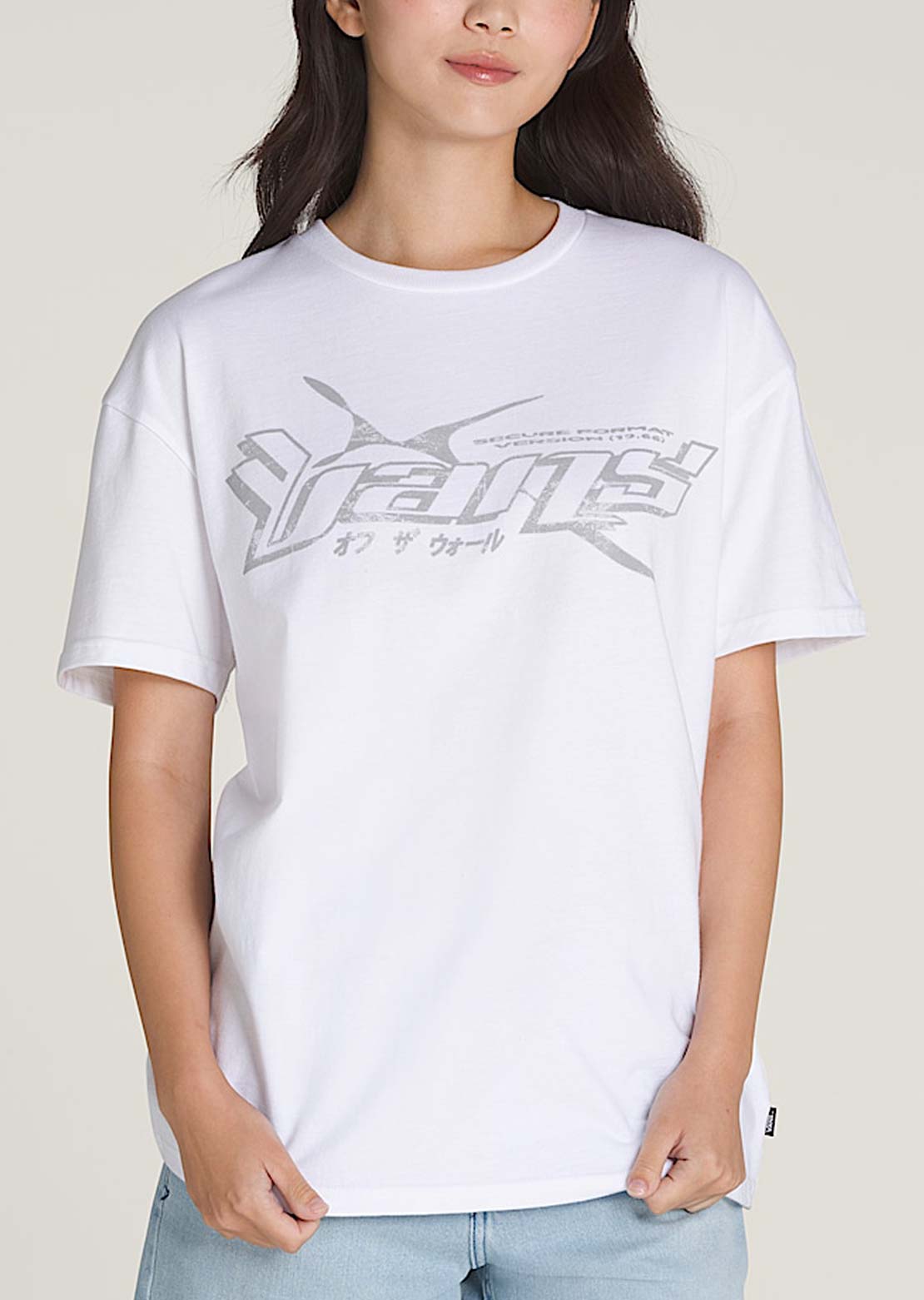 Vans Women's Y2V Oversized T-Shirt White