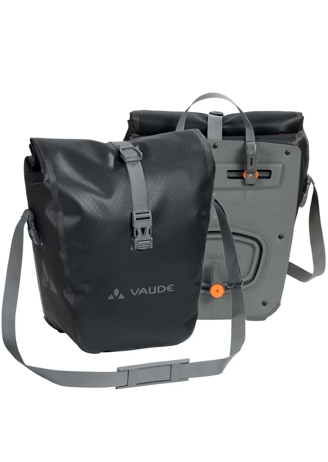 Vaude Unisex Aqua Front Pannier Bag Black