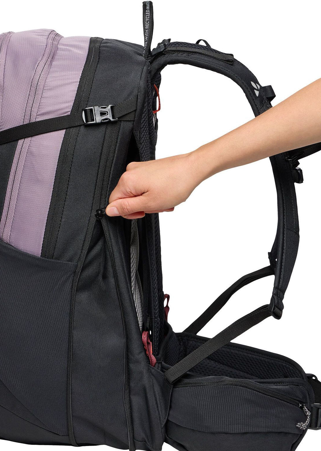 Vaude Unisex Wizard 24+4 Hiking Bag Purple Ash