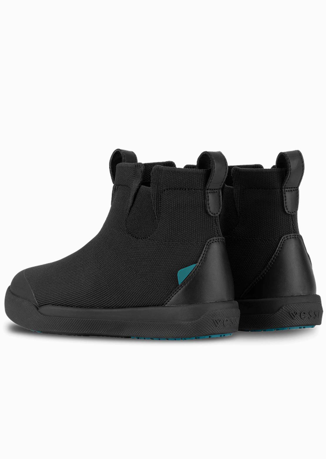 VESSI Junior Weekend Chelsea 1.5 Shoes Asphalt Black on Black