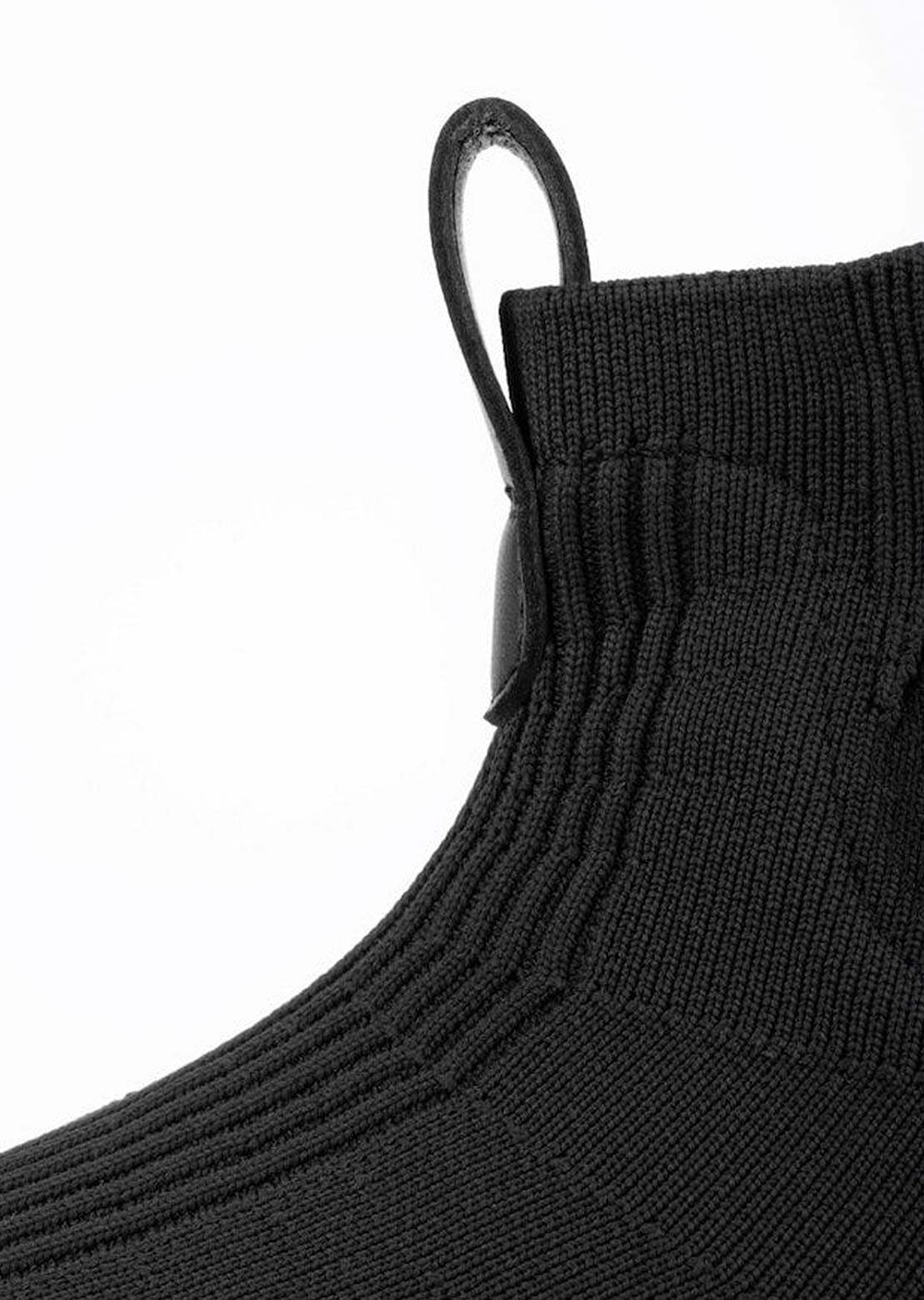 VESSI Men's Classic Chelsea Boots Asphalt Black On Black