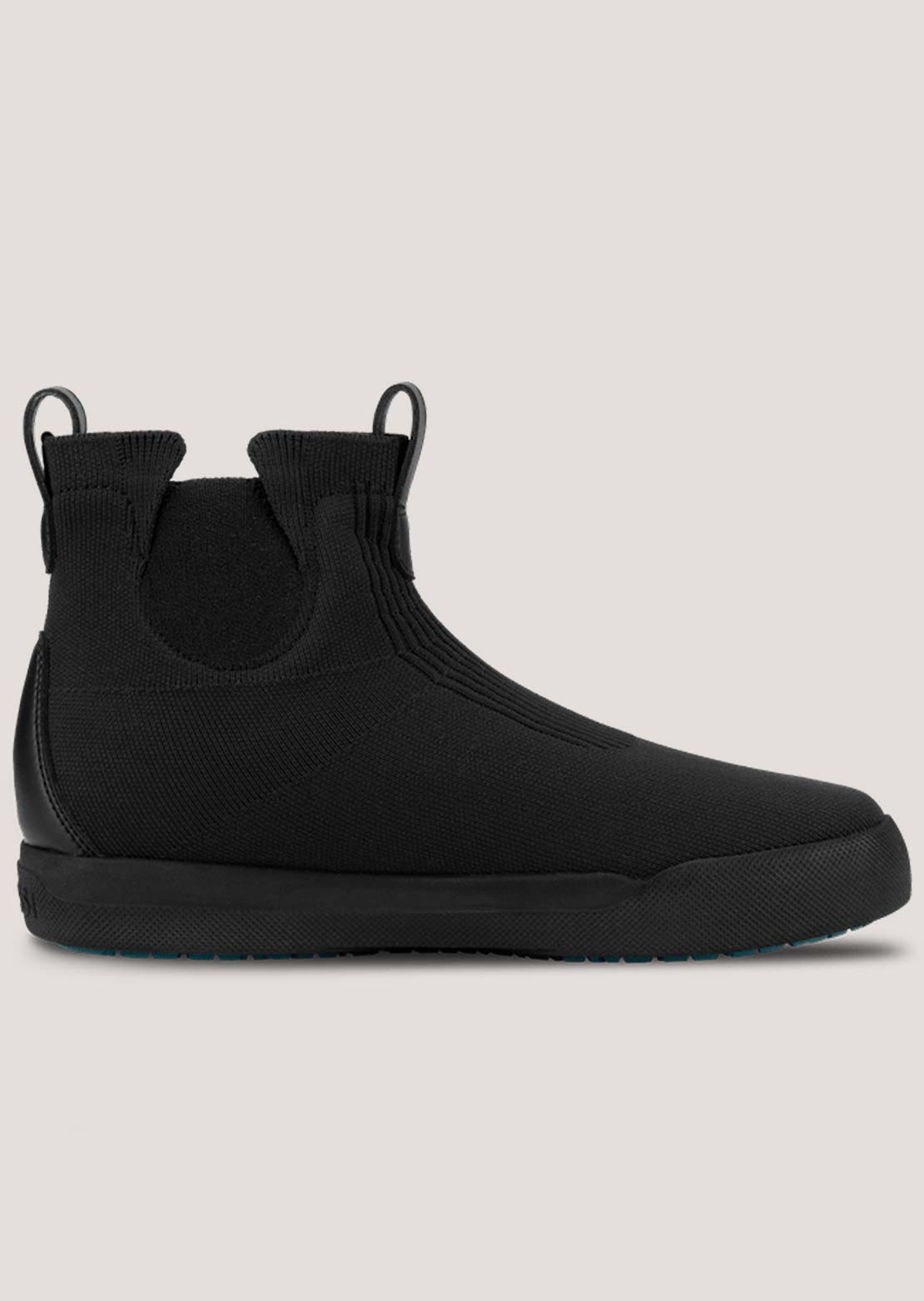 VESSI Men's Classic Chelsea Boots Asphalt Black On Black