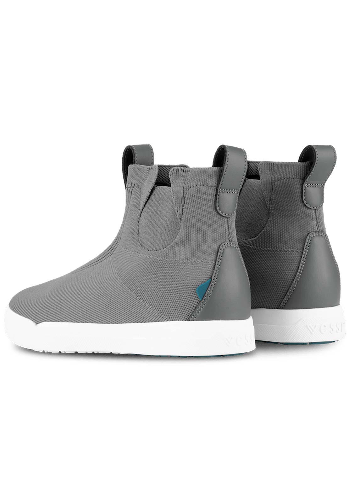 VESSI Men's Weekend Chelsea Shoes Concrete Grey