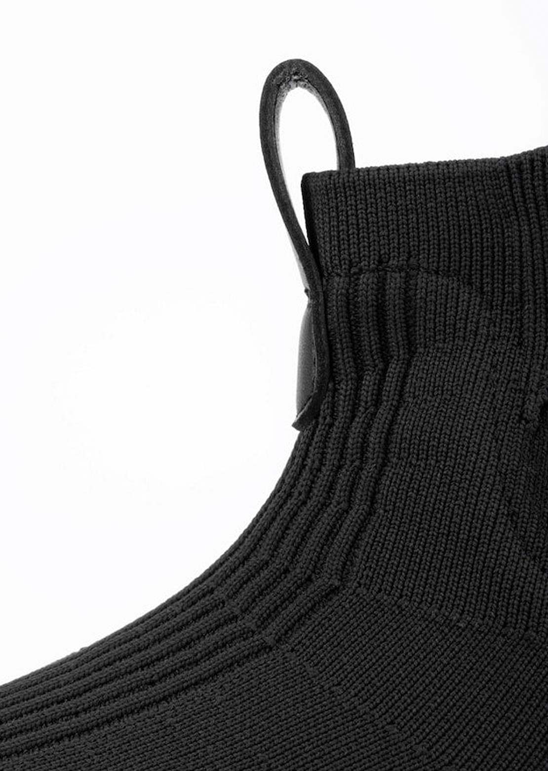 VESSI Men&#39;s Weekend Chelsea Shoes Asphalt Black On Black