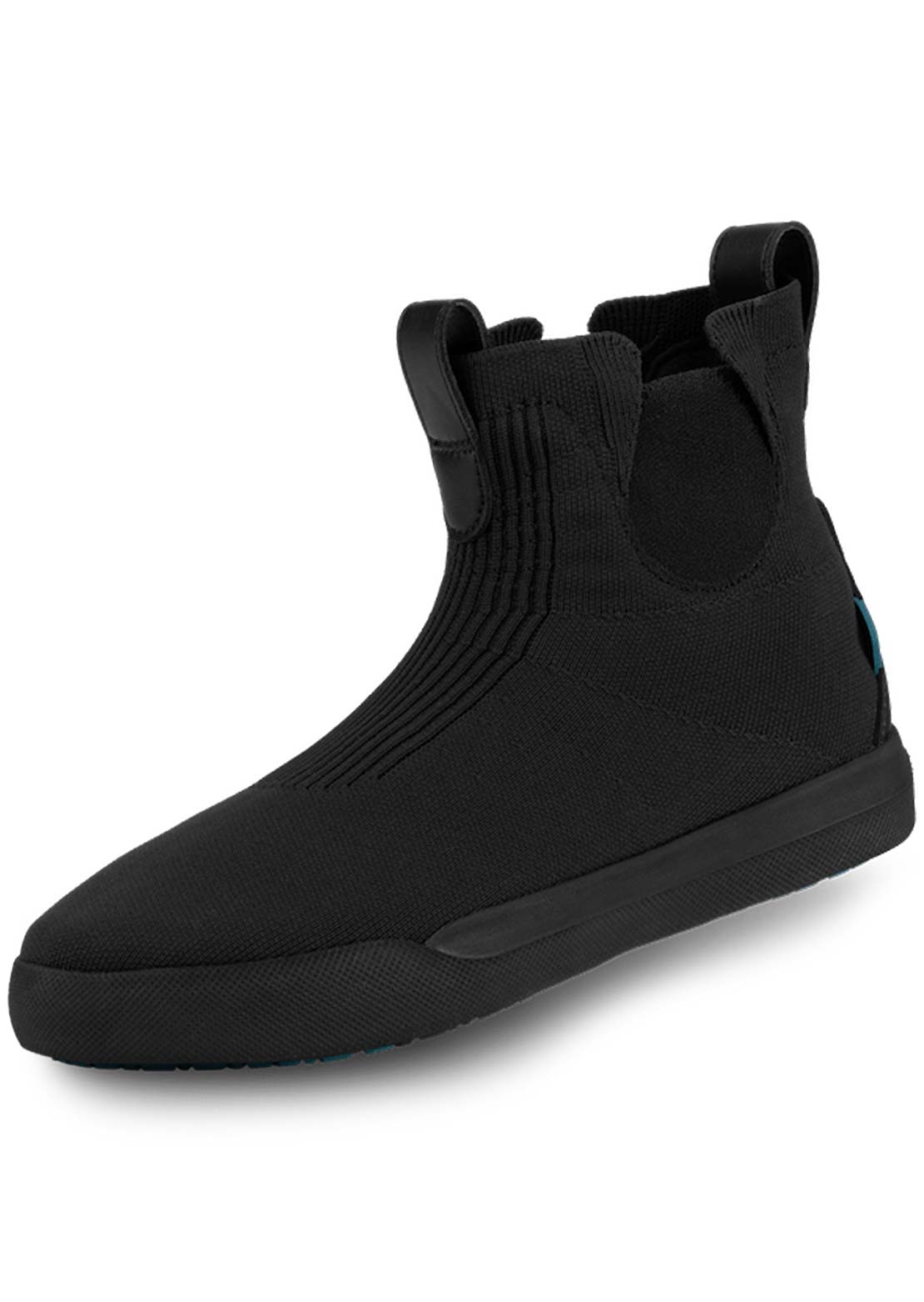 VESSI Men&#39;s Weekend Chelsea Shoes Asphalt Black On Black