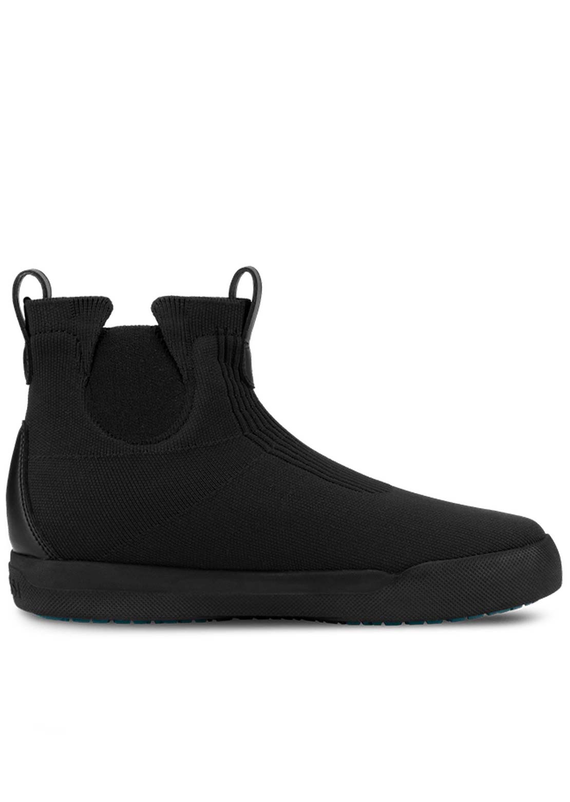 VESSI Men&#39;s Weekend Chelsea Shoes Asphalt Black On Black