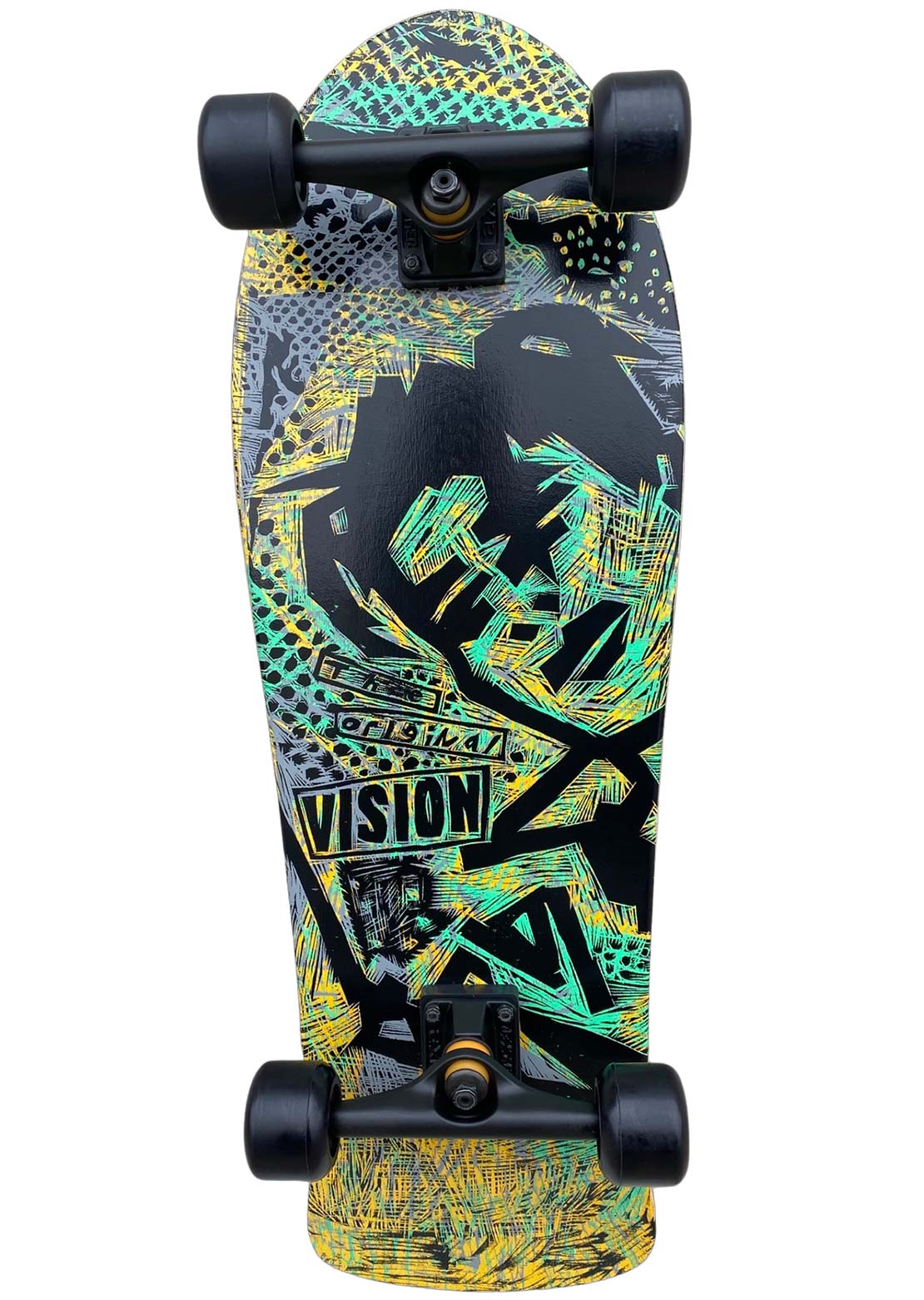 Vision Original MG Woodcut Art By Sean Starwars Complete Skateboard