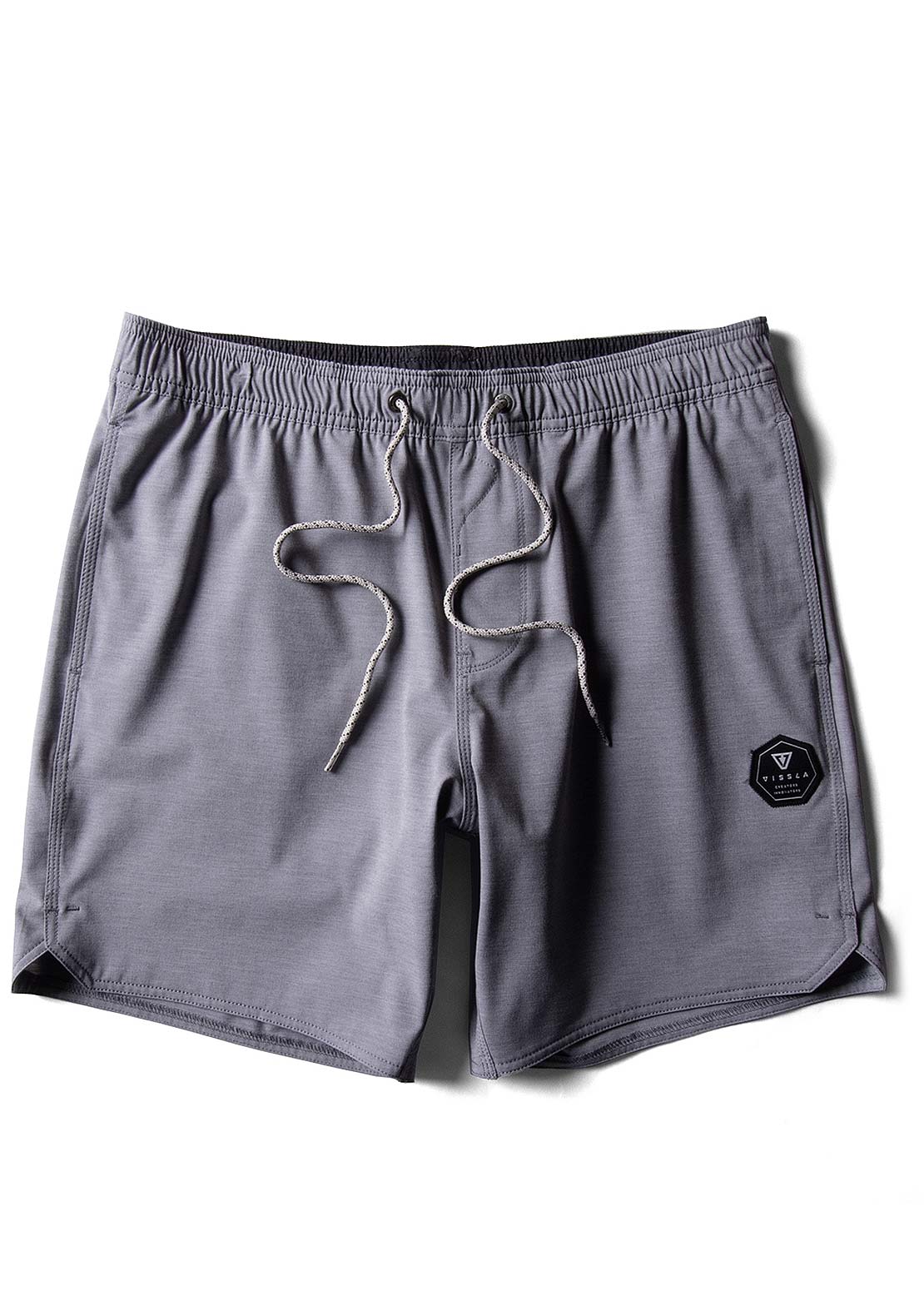 Vissla Men&#39;s Breakers 16.5&quot; Ecolastic Boardshorts Gunmetal