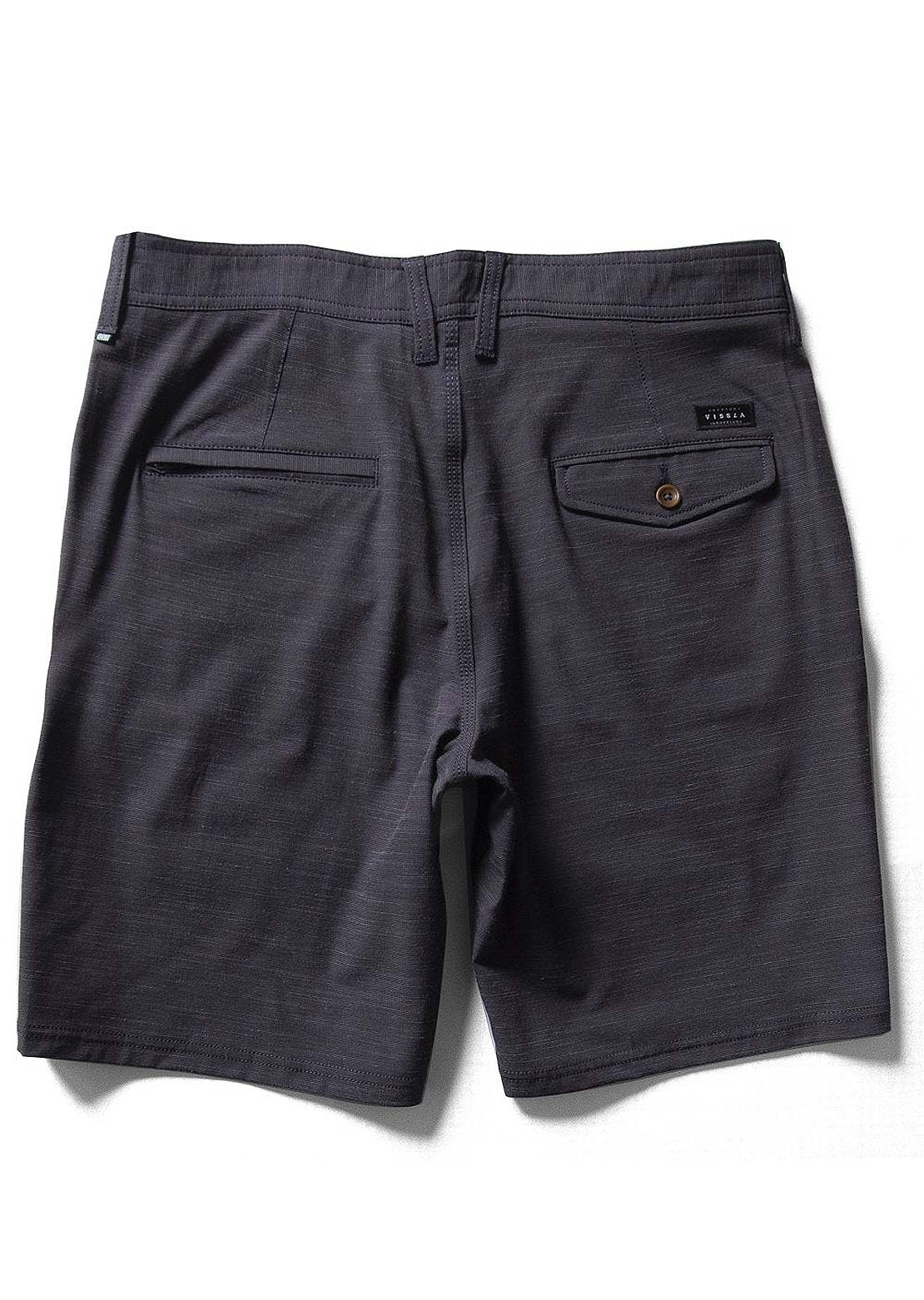 Vissla Men&#39;s Fin Rope Hybrid 19.5&quot; Walkshorts Midnight
