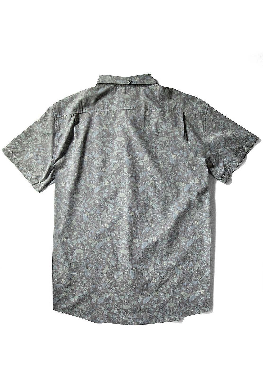 Vissla Men&#39;s Gardena Eco Button Up Shirt Dark Naval