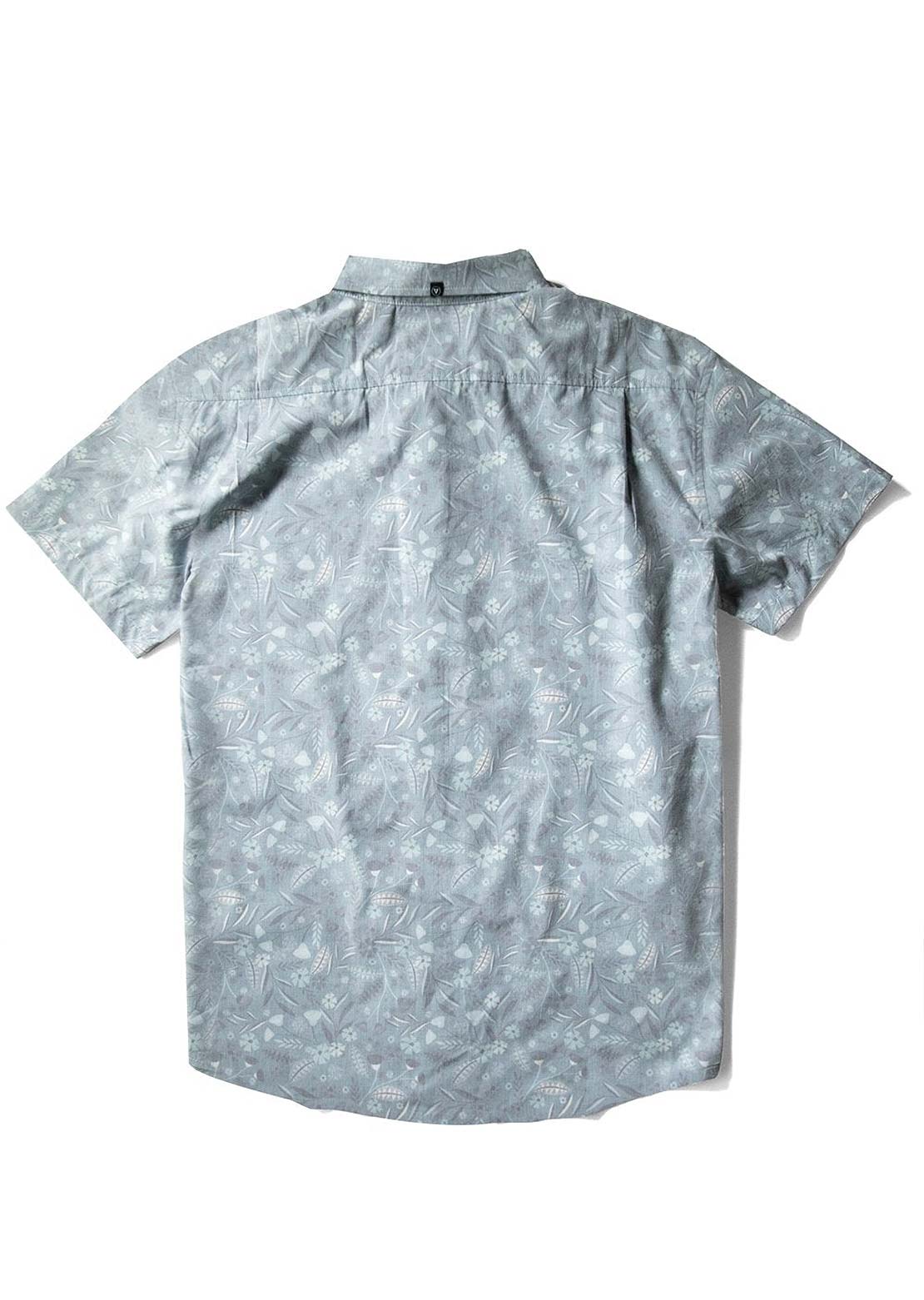 Vissla Men&#39;s Gardena Eco Button Up Shirt Dusk