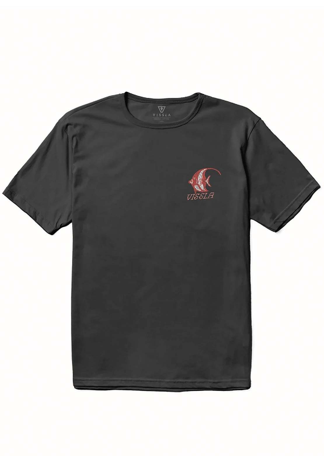 Vissla Men's Goon Saloon Organic T-Shirt Phantom