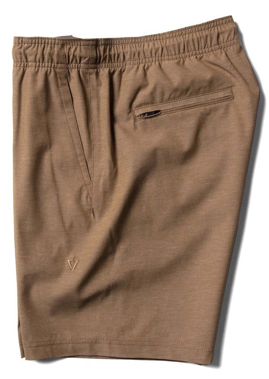 Vissla Men&#39;s Hemp No See Ums Eco 18&quot; Elastic Walkshorts Rubber