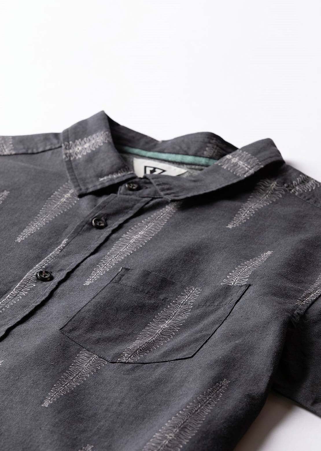 Vissla Men's Seaside Eco Button Up Shirt Phantom