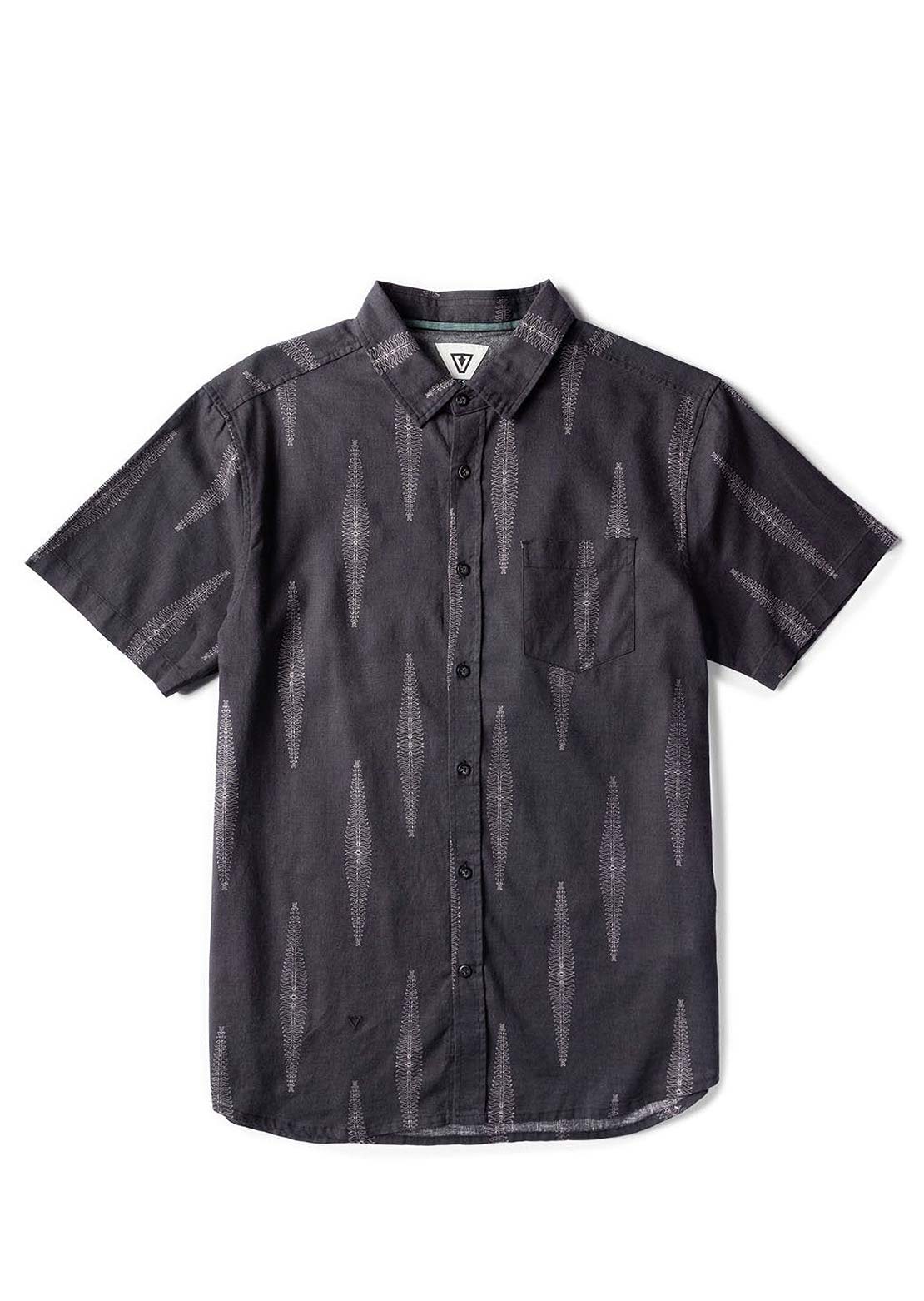Vissla Men's Seaside Eco Button Up Shirt Phantom