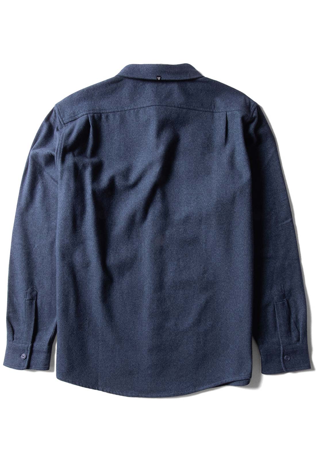 Vissla Men's Shaper Eco Flannel Long Sleeve Tidal Blue