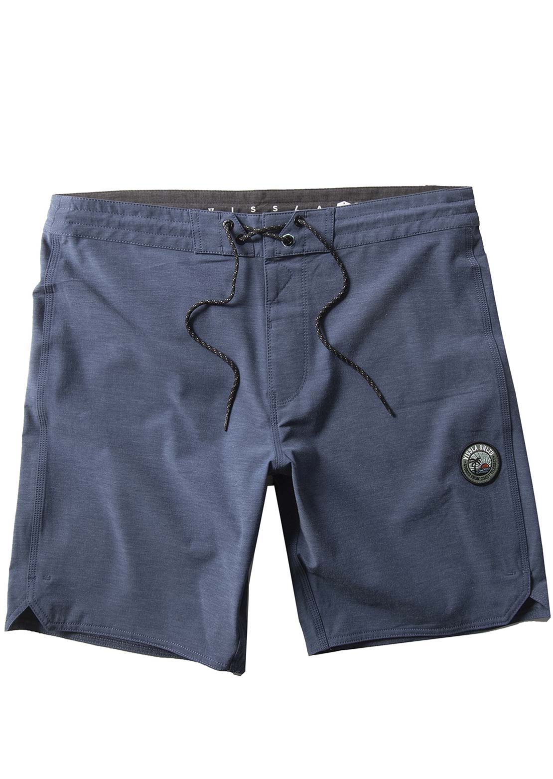 Vissla Men&#39;s Solid Sets 18.5&quot; Boardshorts Dark Denim