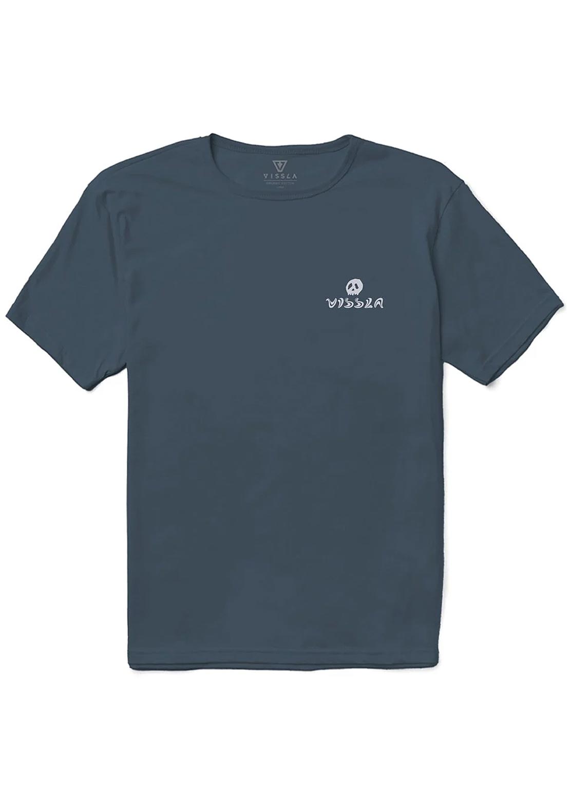 Vissla Men's Voodoo Vines Organic T-Shirt Dark Denim